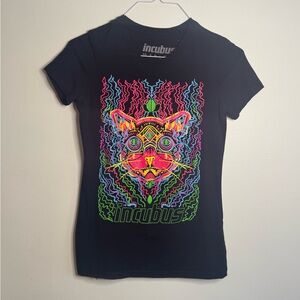 Incubus Black Graphic T-Shirt (L)